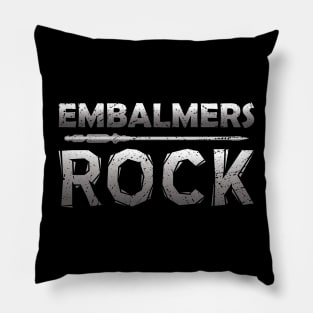 Embalmers Rock with Trocar Embalming Tool Pillow