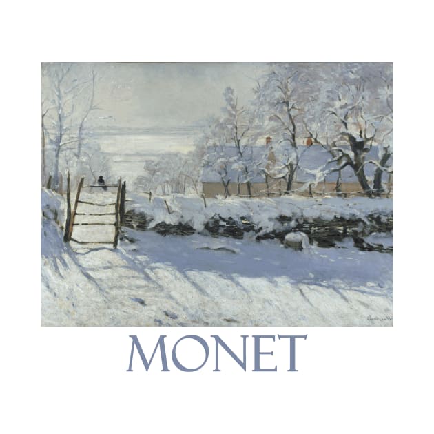 The Magpie by Claude Monet by Naves