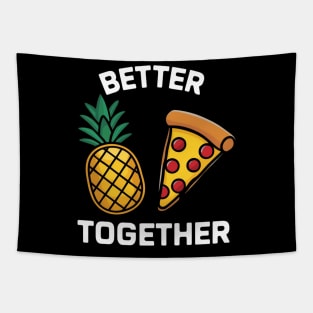 Pineapple on Pizza Tapestry