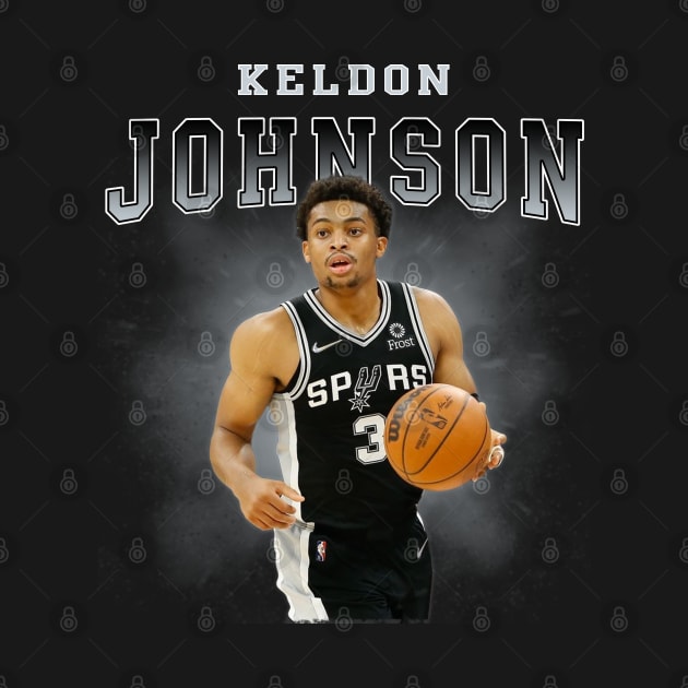 Keldon Johnson by Bojes Art