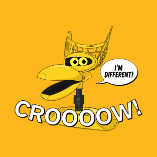 MST3K Crow "Croooow!" and "I'm Different" T-Shirt