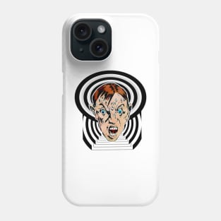 Out of his mind and astonished - Desperate guy! Phone Case