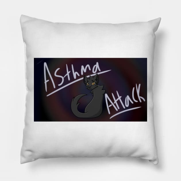 Breezepelt Asthma Attack Pillow by ceolsonart