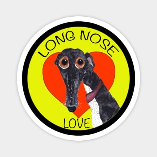 GREYHOUND LOVE Magnet