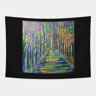 Bright Abstract Forest Tapestry