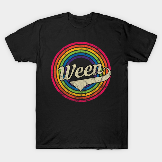 Ween - Retro Rainbow Faded-Style - Ween - T-Shirt