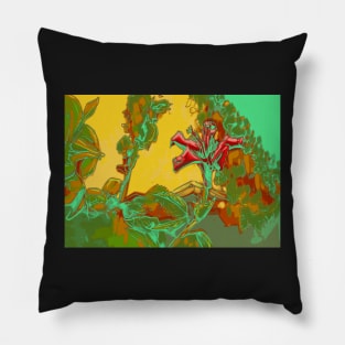 Flower illustration Pillow