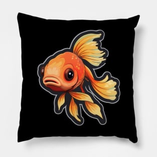 Goldfish Lovers Cute Goldfish Pillow