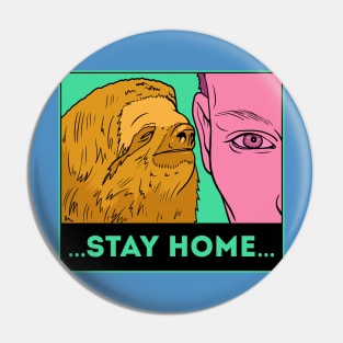 Stay home!!! Pin