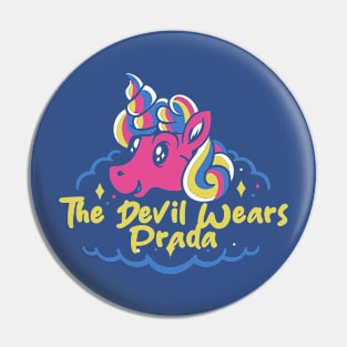 d3vil and the naughty unicorn Pin