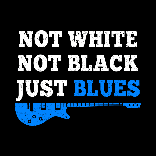 Not White Not Black Just Blues Music Trumpet Guitar by alyseashlee37806