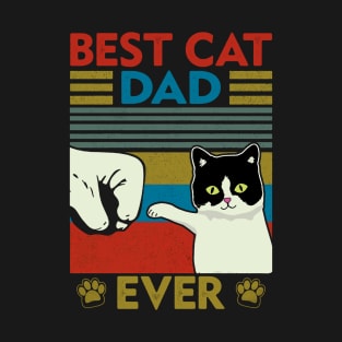 Best cat dad ever T-Shirt