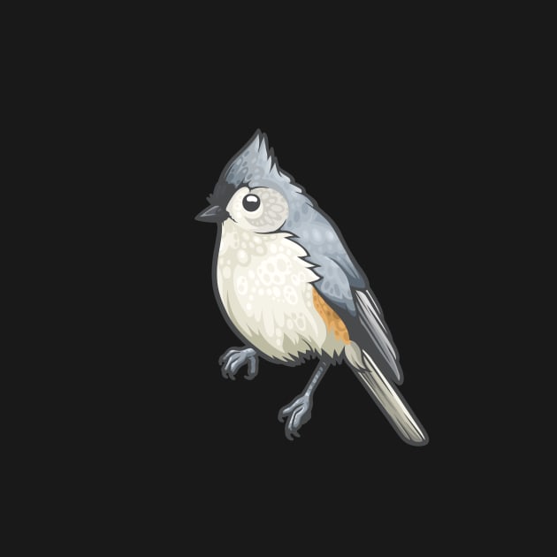Tufted Titmouse by Ginboy