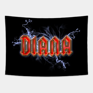 Hard Rock Diana Tapestry