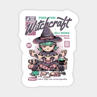 Witchcraft - Funny Halloween Witch Gift Magnet