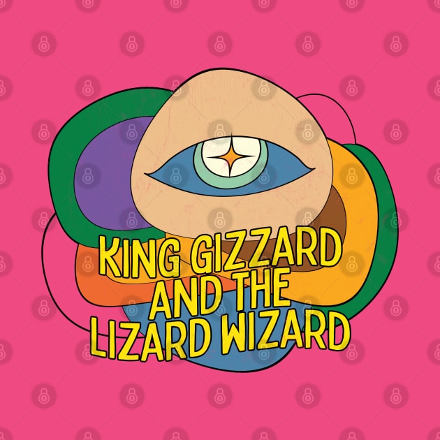 King Gizzard and the Lizard Wizard / Original Psychedelic Design by DankFutura