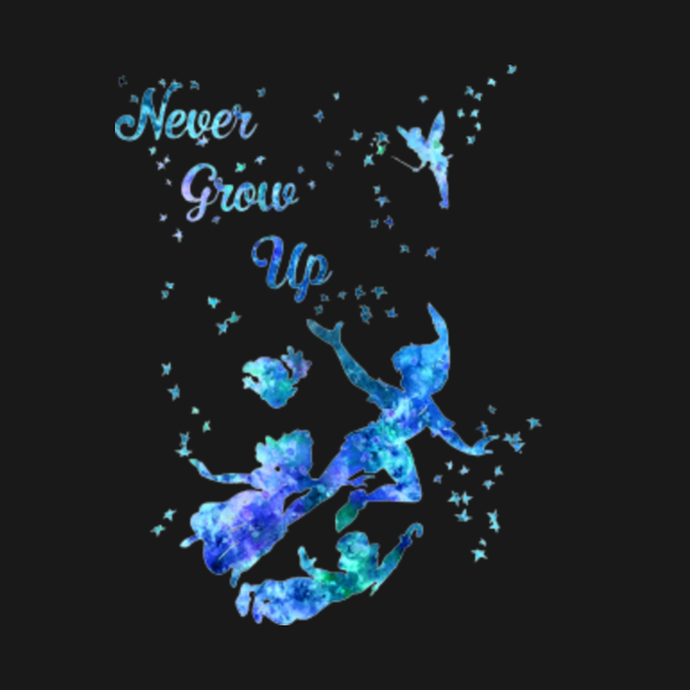 never grow up song peter pan