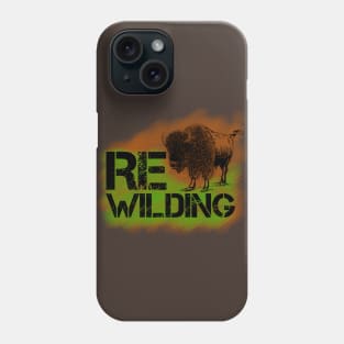 rewilding, renaturation and reforestation Phone Case
