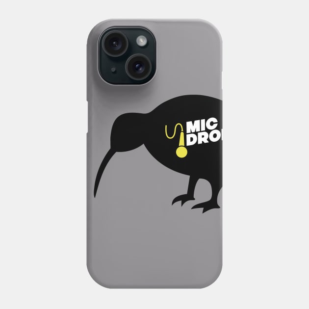 Mic Drop NZ Kiwi Phone Case by Mic Drop