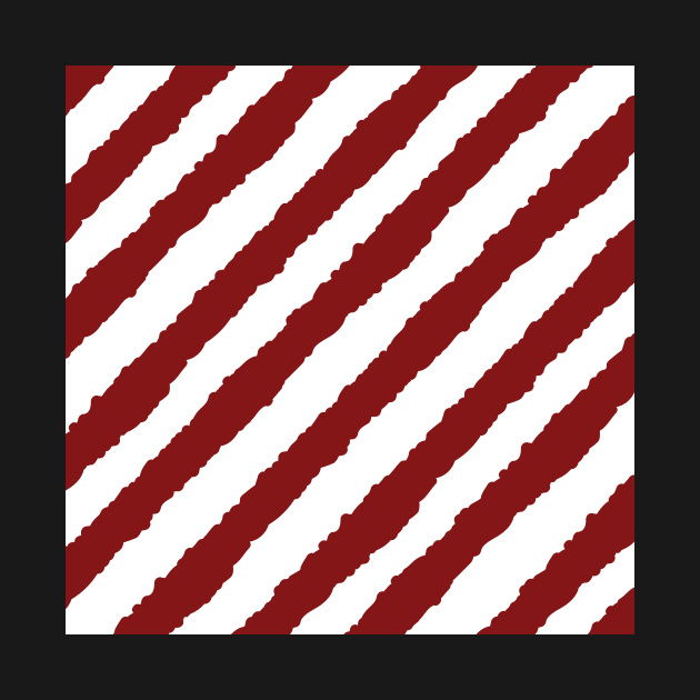 Red Brick Diagonal Stripe Seamless Repeat Pattern by 2CreativeNomads