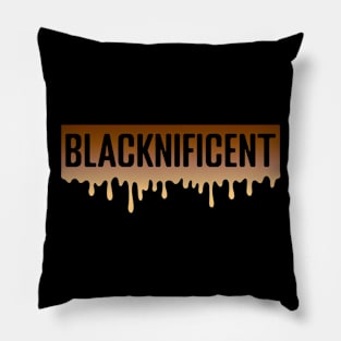 Blacknificent Black History Pillow