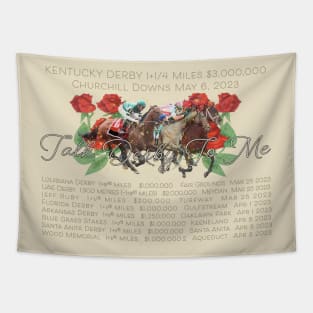 Talk Derby to Me - The Prep Races 2023 Tapestry