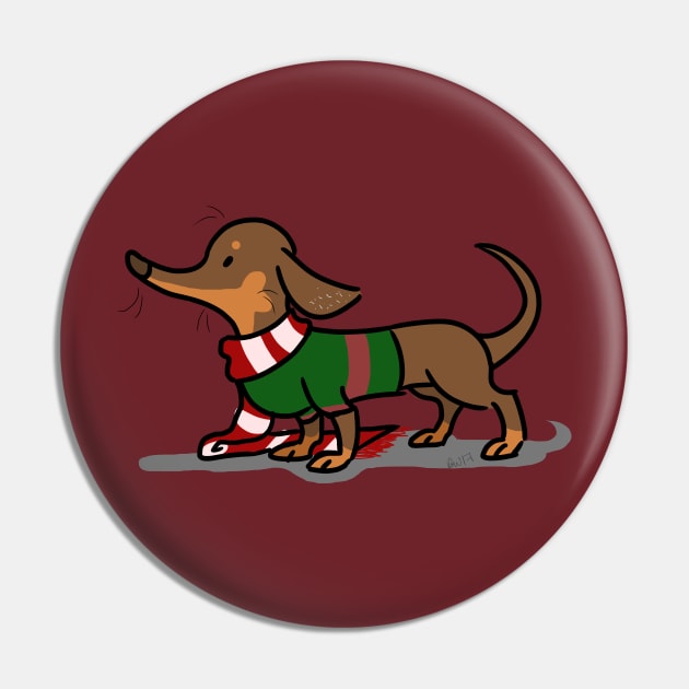 Sweater Weenie Pin by zipadeelady