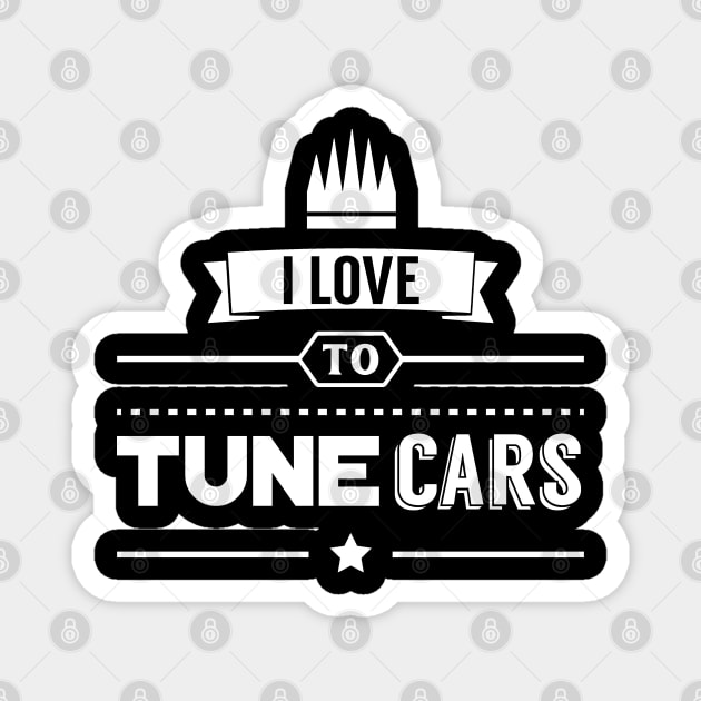 Mechanic Car Tuning Tune Cars Tuner Modifying Magnet by dr3shirts