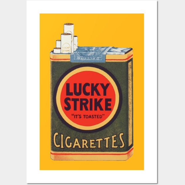 Vintage Lucky Strike Cigarette Packet