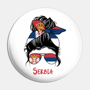 Serbia girl, Serbia Flag, Serbia gift heritage,   Serbian girlfriend, Pin