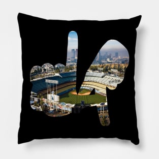 LA Hands, Dodger Stadium v2 Pillow