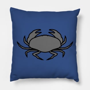 Jonah Crab Silhouette Pillow