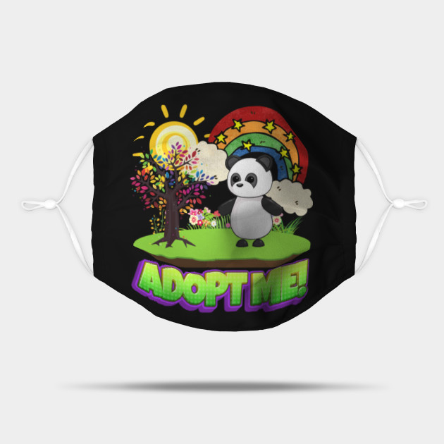 Adopt Me Cute Panda Roblox Mask Teepublic - roblox panda mask real life