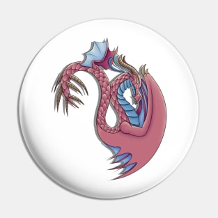 Cotton Candy Dragon Pin