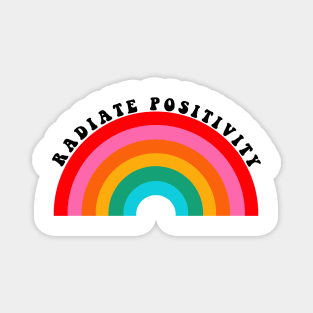 Radiate Positivity Rainbow Magnet