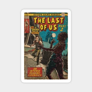 The Last of Us 2 - Abby fan art comic cover Magnet