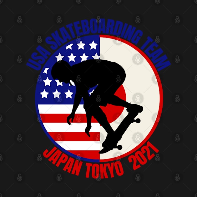 Usa Skateboarding Team by FullOnNostalgia