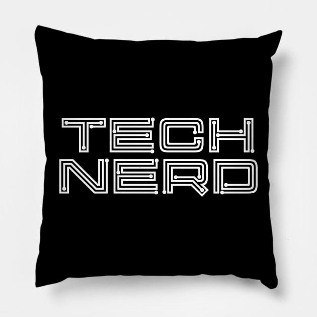 Tech Nerd Pillow by EpicEndeavours