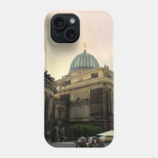 Dresden Germany sightseeing trip photography from city scape Europe trip Phone Case