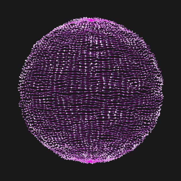 Technical Sphere Wireframe v2 by TONYSTUFF