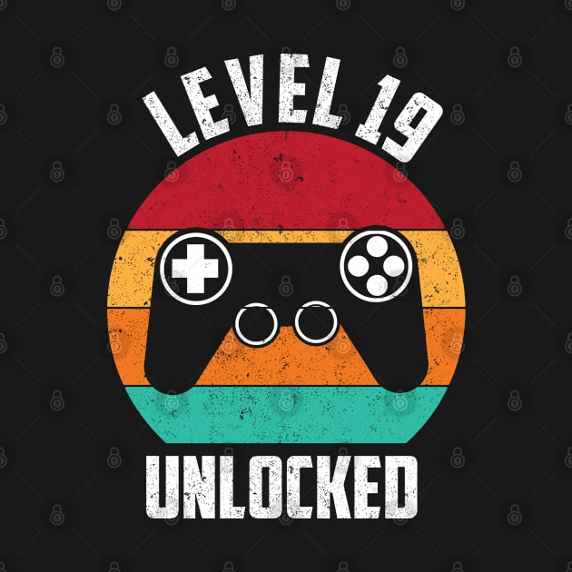 Level 19 Unlocked Video Game Birthday by HammerSonic