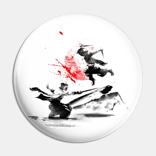 samurai duel Pin