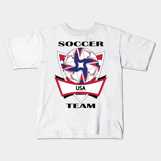 Usa Soccer Team Soccer Logo Kids T Shirt Teepublic