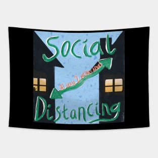 Social distancing Tapestry