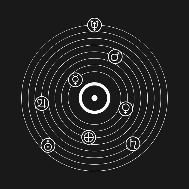 SOLAR SYSTEM SYMBOLS by encip