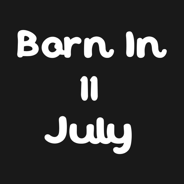 Born In 11 July by Fandie