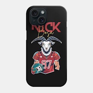 nick bosa the goat Phone Case