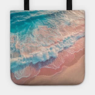 Pastel colors beach Tote