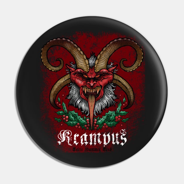 Krampus Pin by celtichammerclub