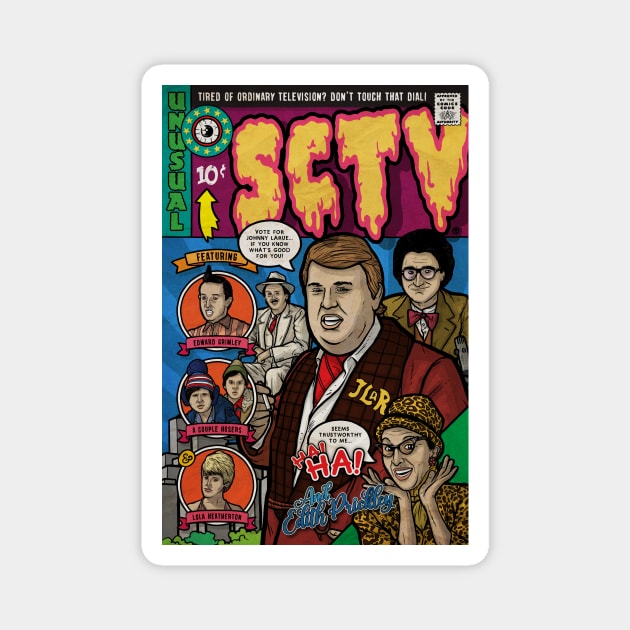 SCTV (Culture Creep) Magnet by Baddest Shirt Co.